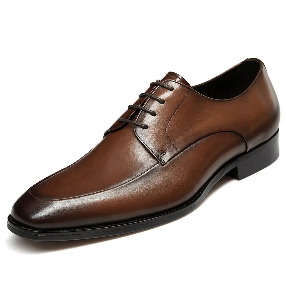 Gifennse Mens Black Oxford Style Shoes