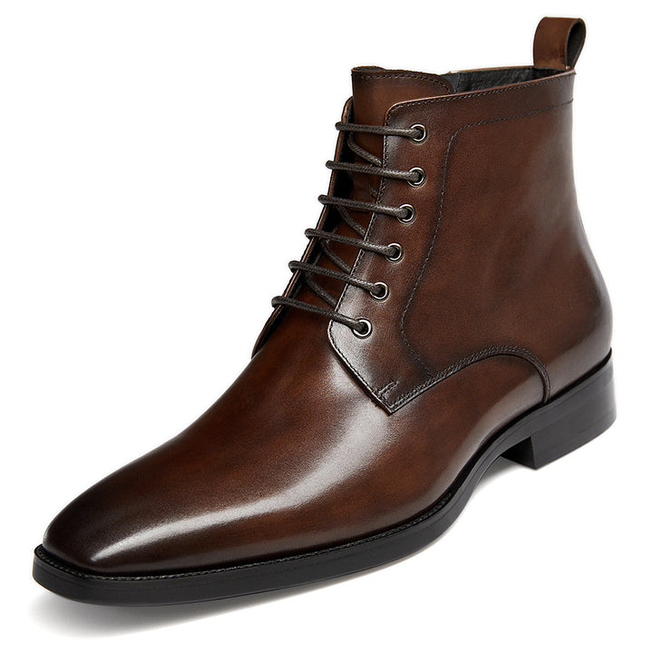 Mens Chukka Boots Mens Dress Boots Oxford Leather Boots Famal Chelsea Boots for Men