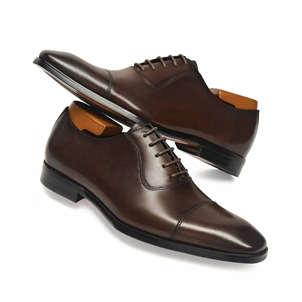 Gifennse Men’s Dress Oxford Formal Shoes Leather Business Shoes