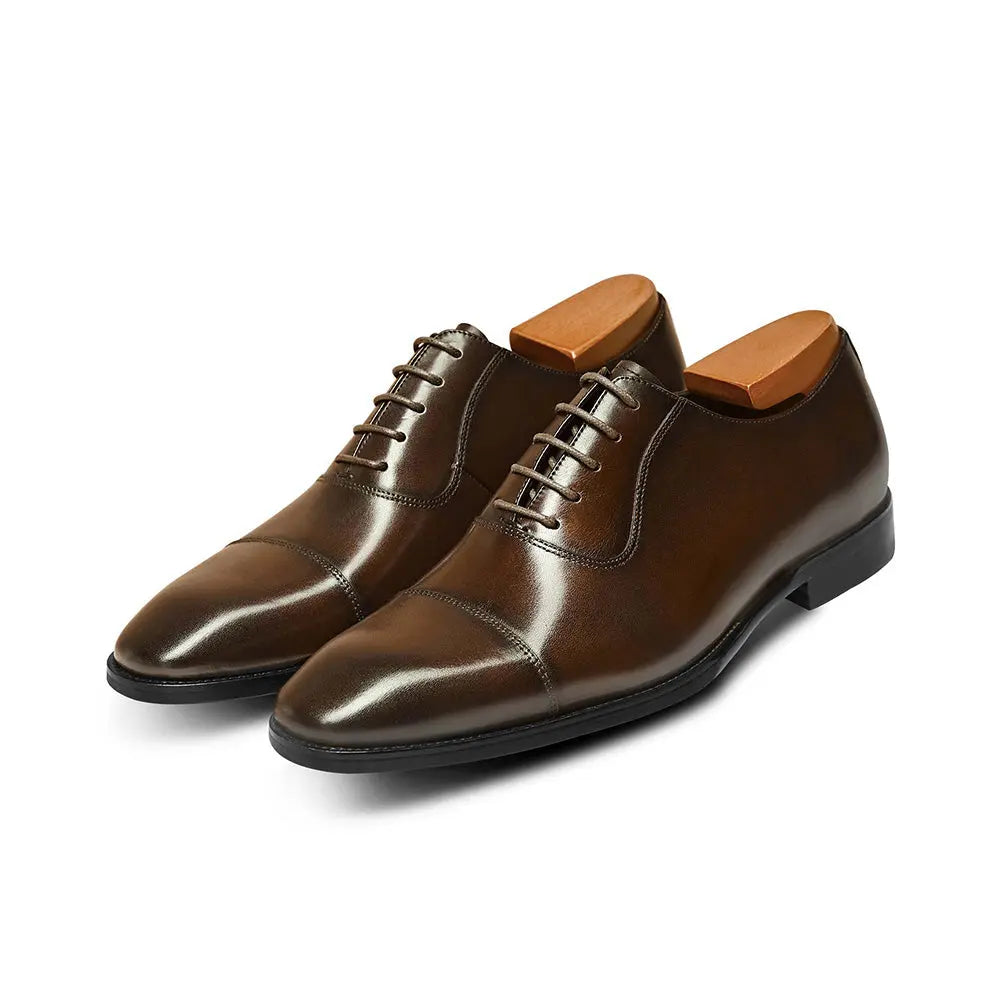 Gifennse Men’s Dress Oxford Formal Shoes Leather Business Shoes