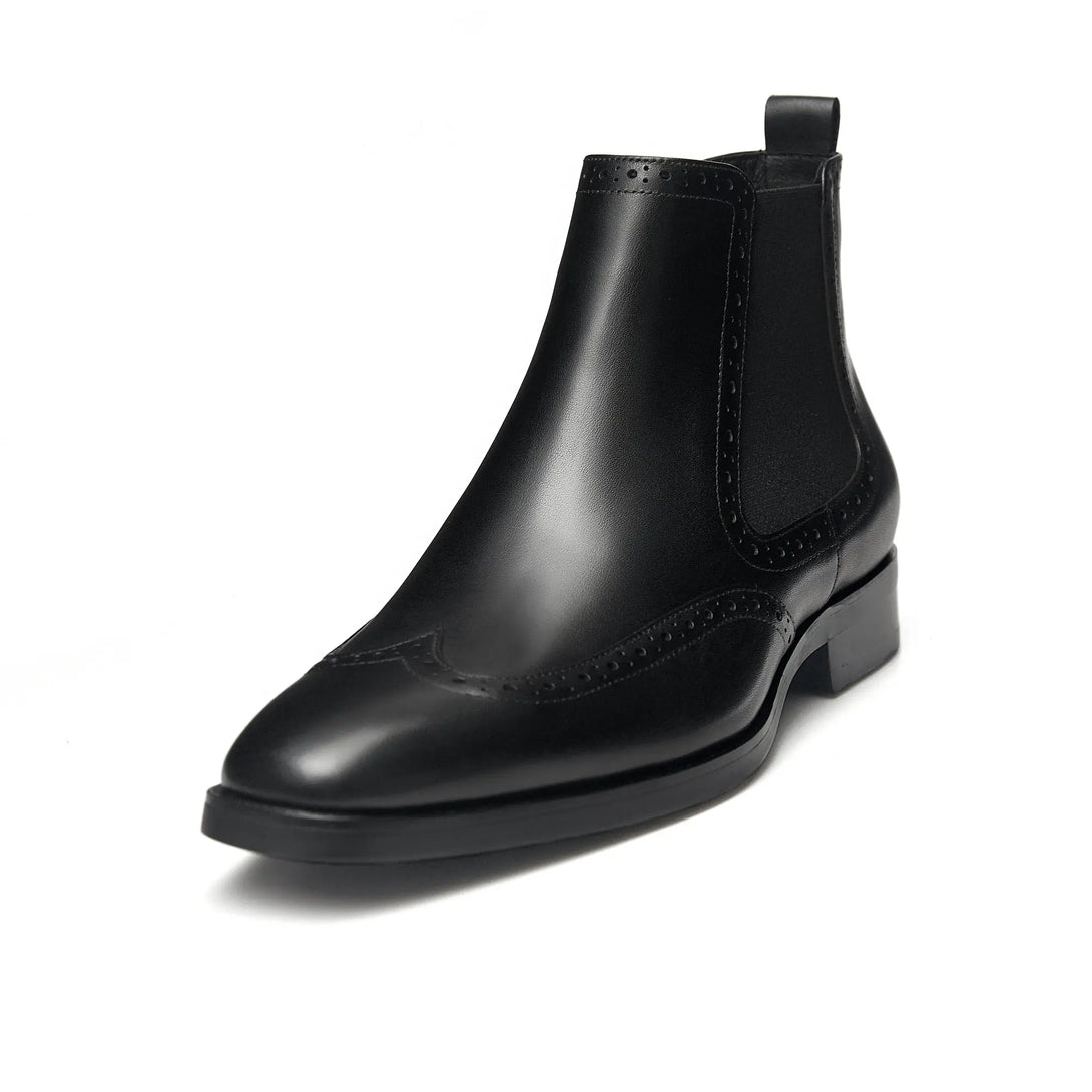 Mens Chelsea Boots Mens Genuine Leather Dress Boots