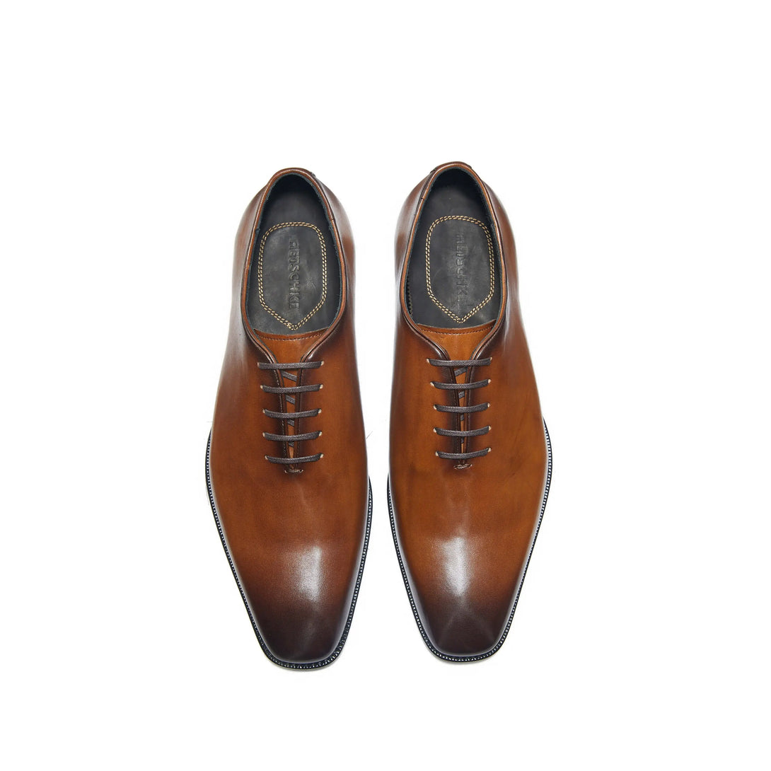 Hetschke Whole Cut Leather Oxford Goodyear Welted Shoes