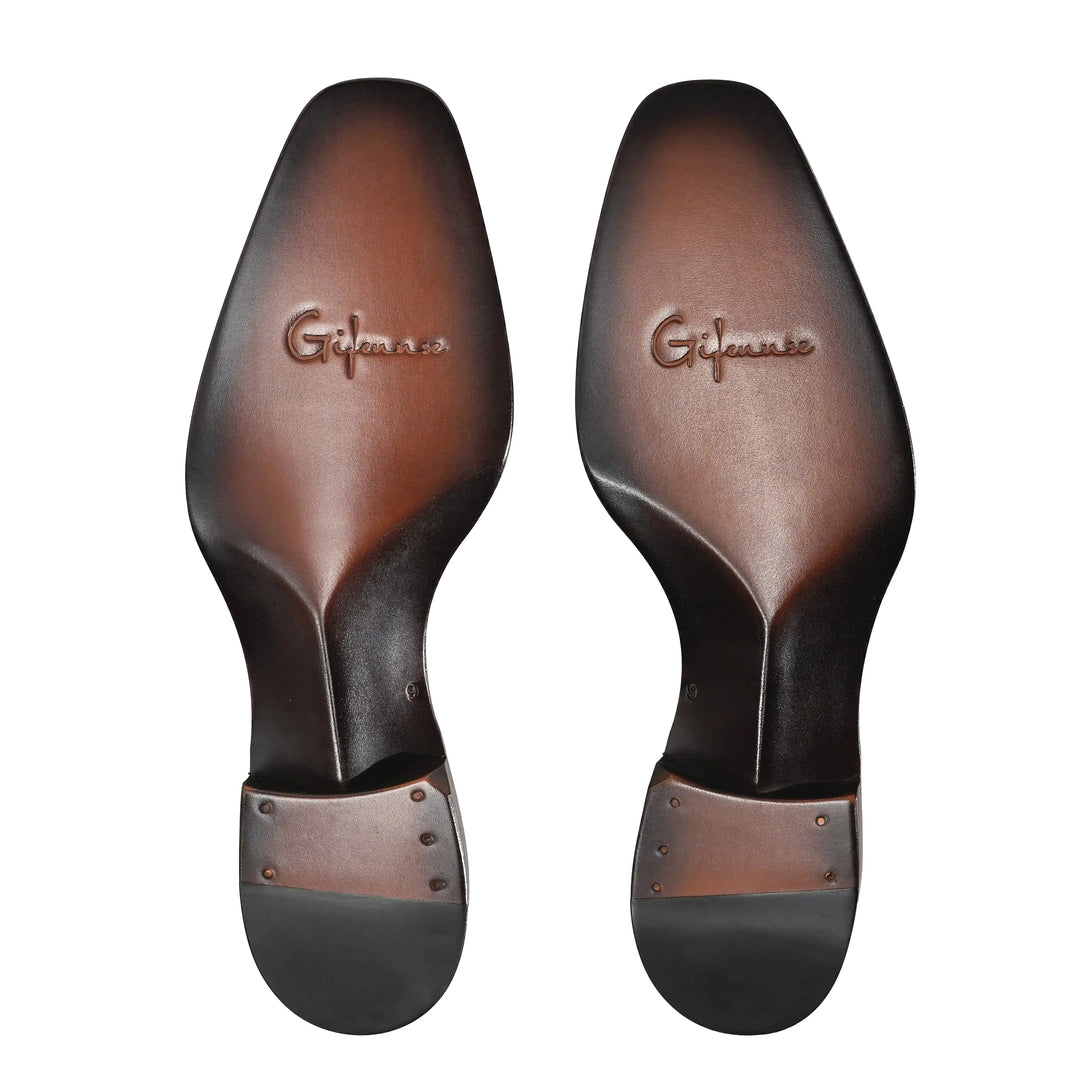 Hand-Dyed Two-tone stitching Oxford Gifennse