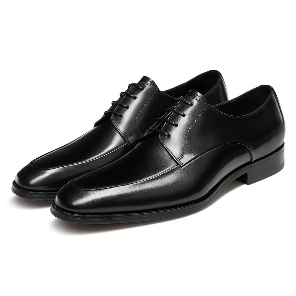 Gifennse Mens Black Oxford Style Shoes