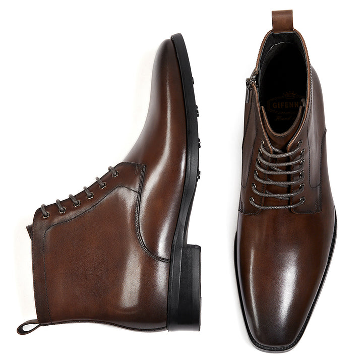 Mens Chukka Boots Mens Dress Boots Oxford Leather Boots Famal Chelsea Boots for Men