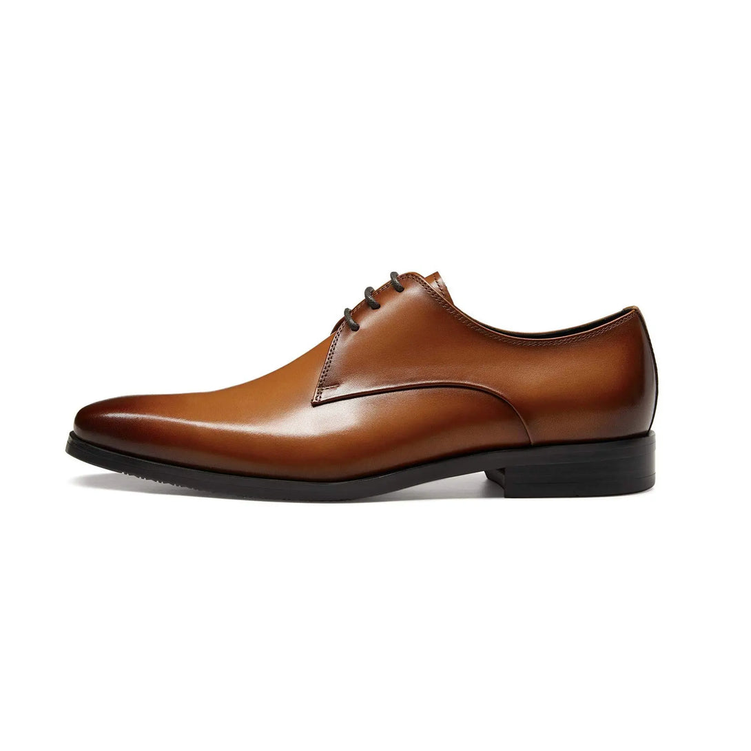 Gifennse Men's Oxford Genuine Leather Dress Shoes