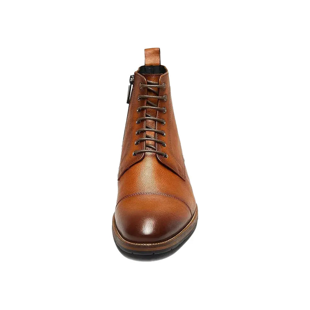 Gifennse Men's Casual Oxford Chukka Black Dress Boots