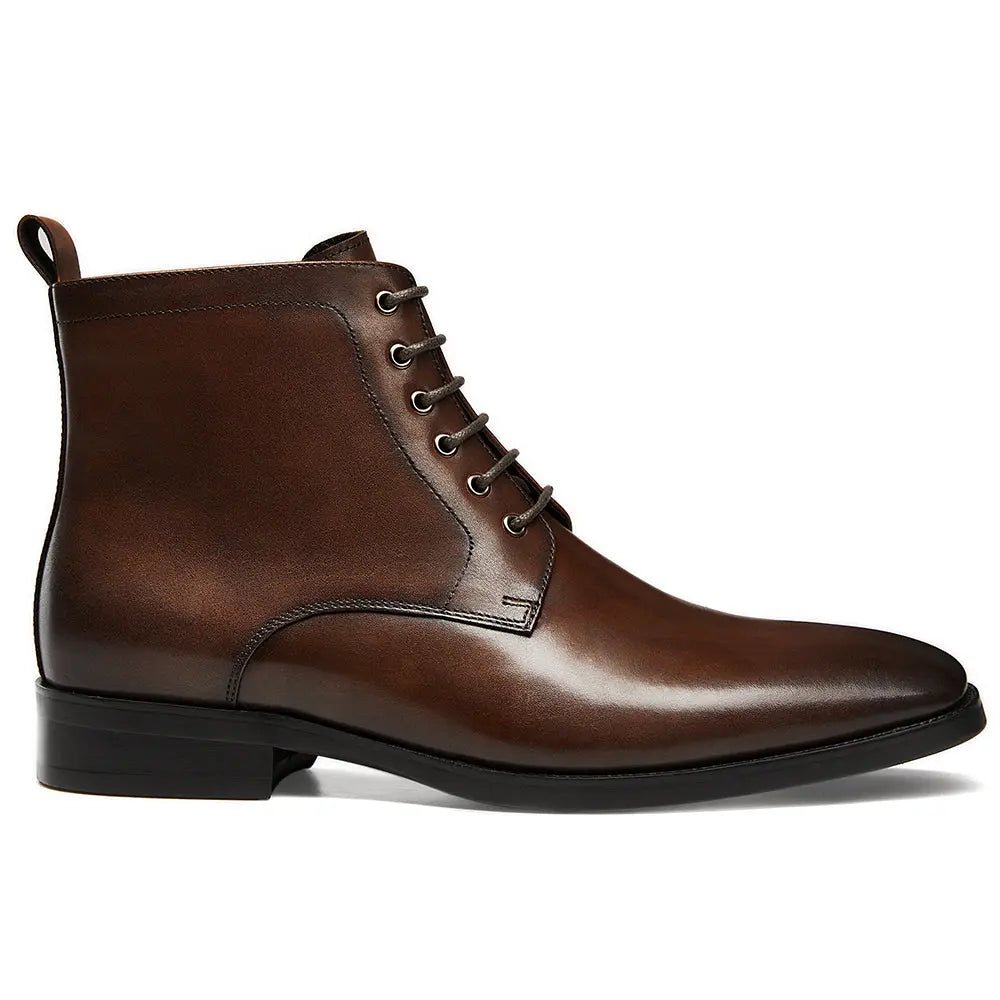 Mens Chukka Boots Mens Dress Boots Oxford Leather Boots Famal Chelsea Boots for Men