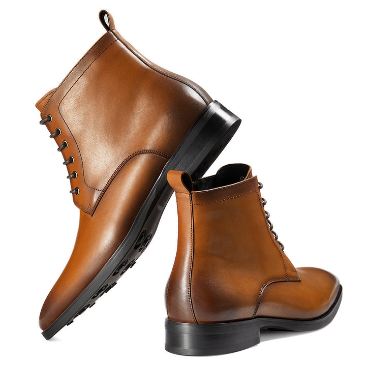 Mens Chukka Boots Mens Dress Boots Oxford Leather Boots Famal Chelsea Boots for Men