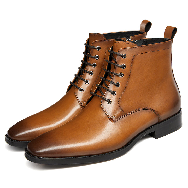 Mens Chukka Boots Mens Dress Boots Oxford Leather Boots Famal Chelsea Boots for Men