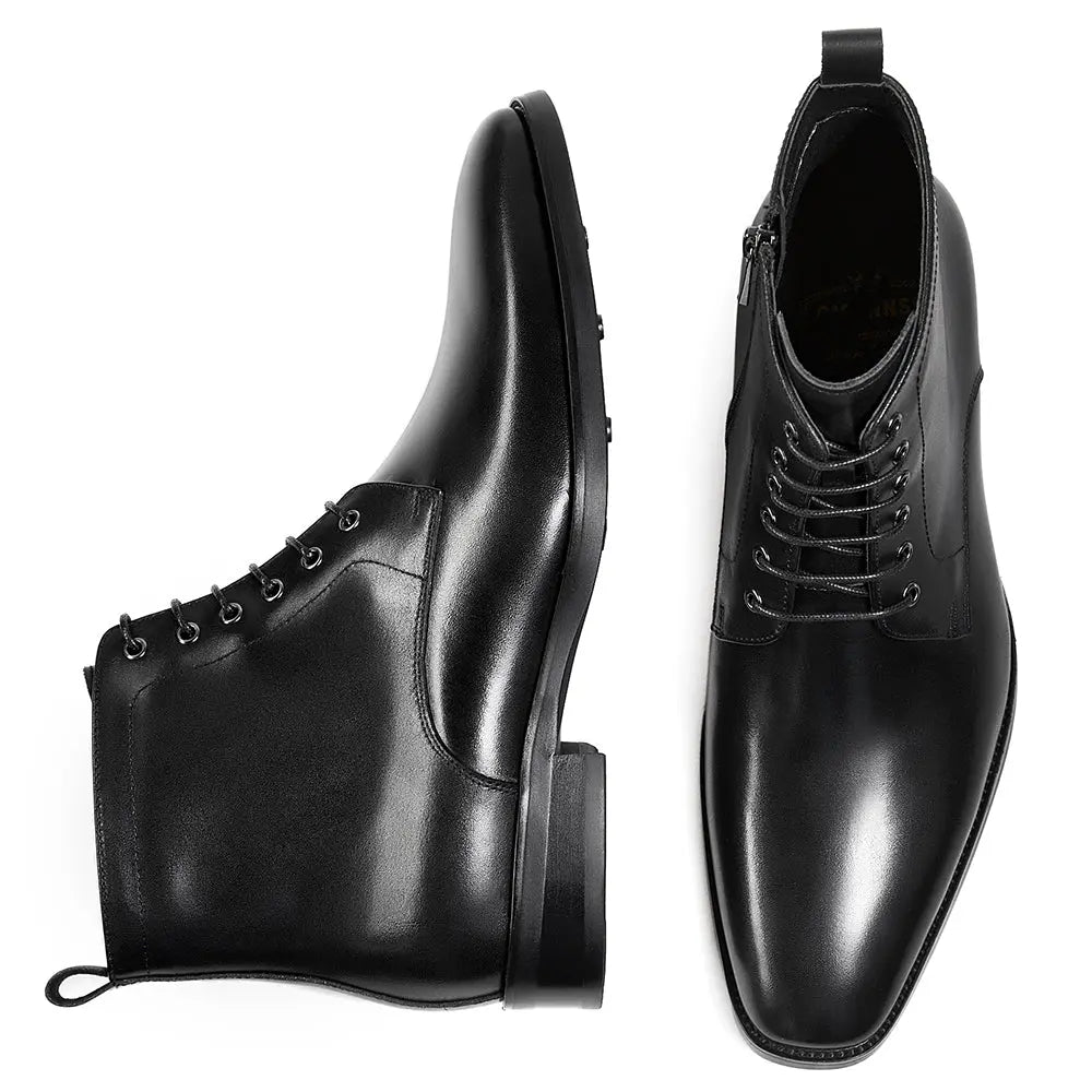 Mens Chukka Boots Mens Dress Boots Oxford Leather Boots Famal Chelsea Boots for Men