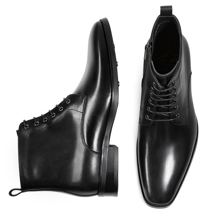 Mens Chukka Boots Mens Dress Boots Oxford Leather Boots Famal Chelsea Boots for Men