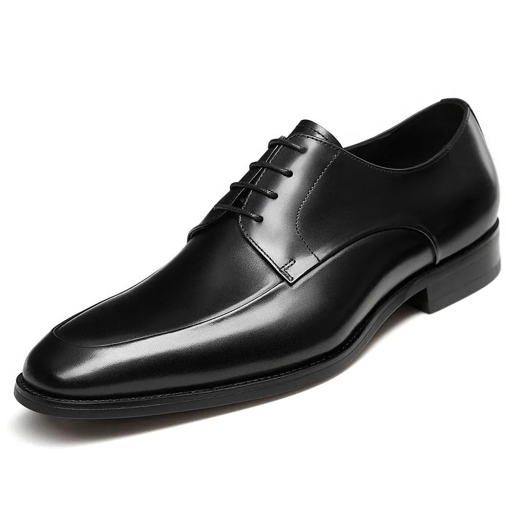 Gifennse Mens Black Oxford Style Shoes
