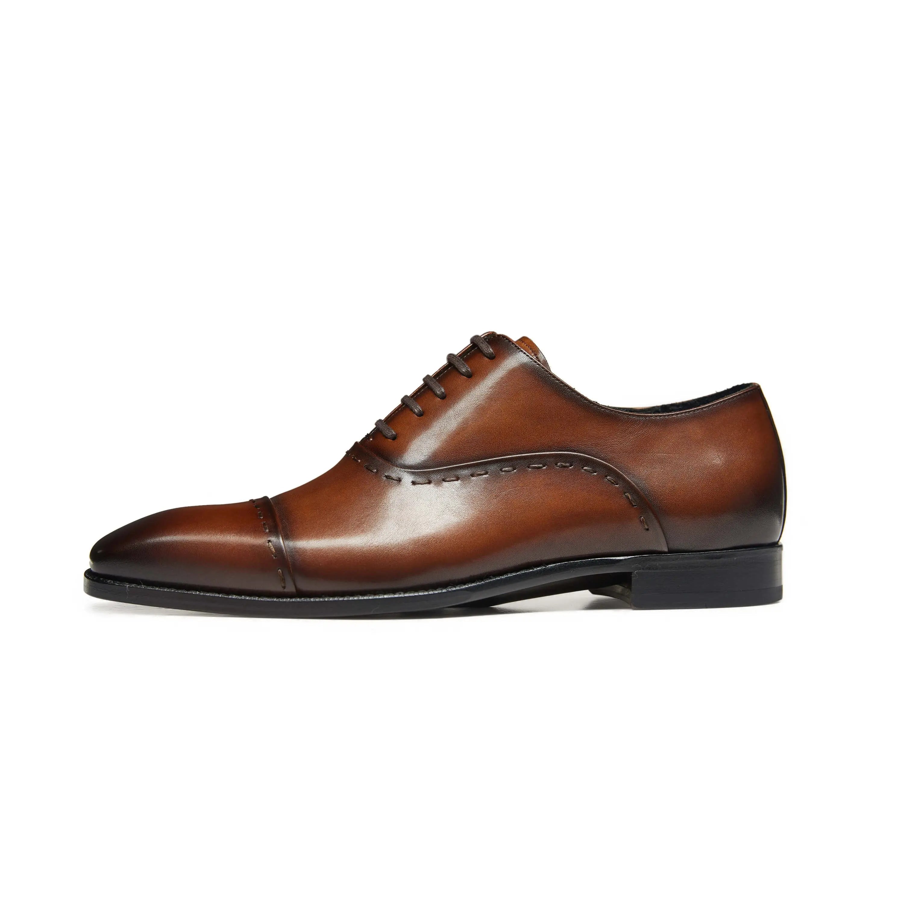 Hetschke Goodyear Leather Captoe Oxford Shoes