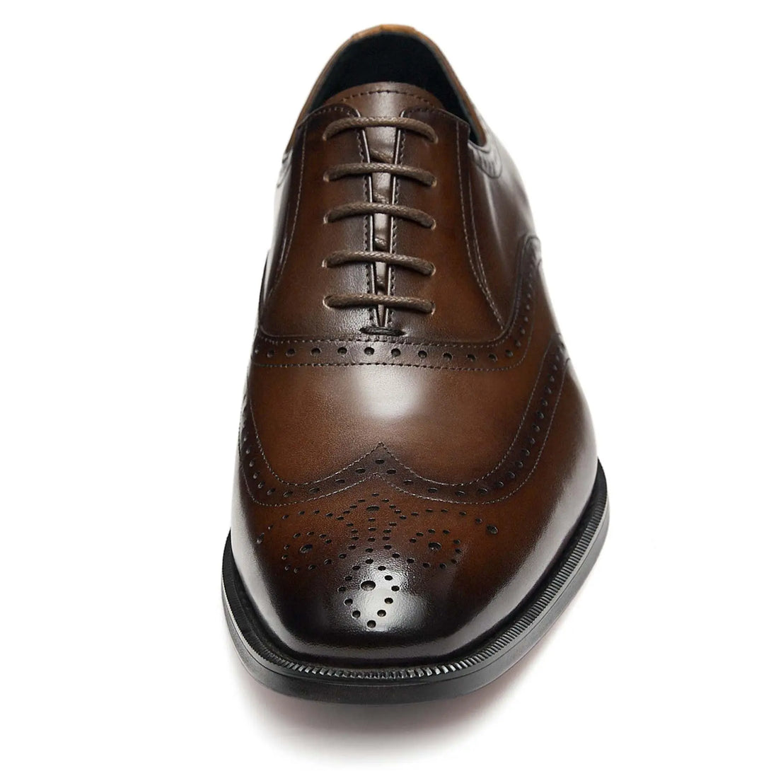 Gifennse Men’s Genuine Leather Classic Brogue Formal Shoes