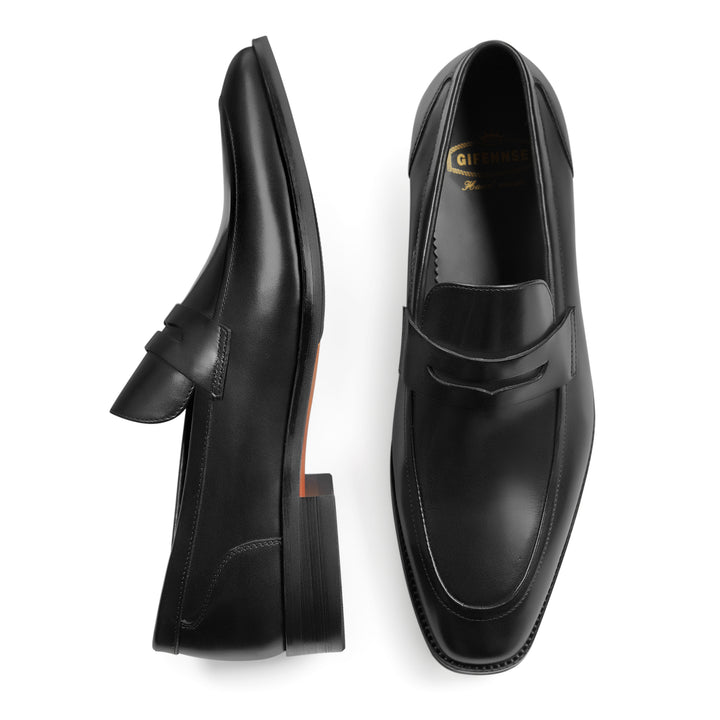 Gifennse Men's Dress Shoes Slip-On Penny Loafers