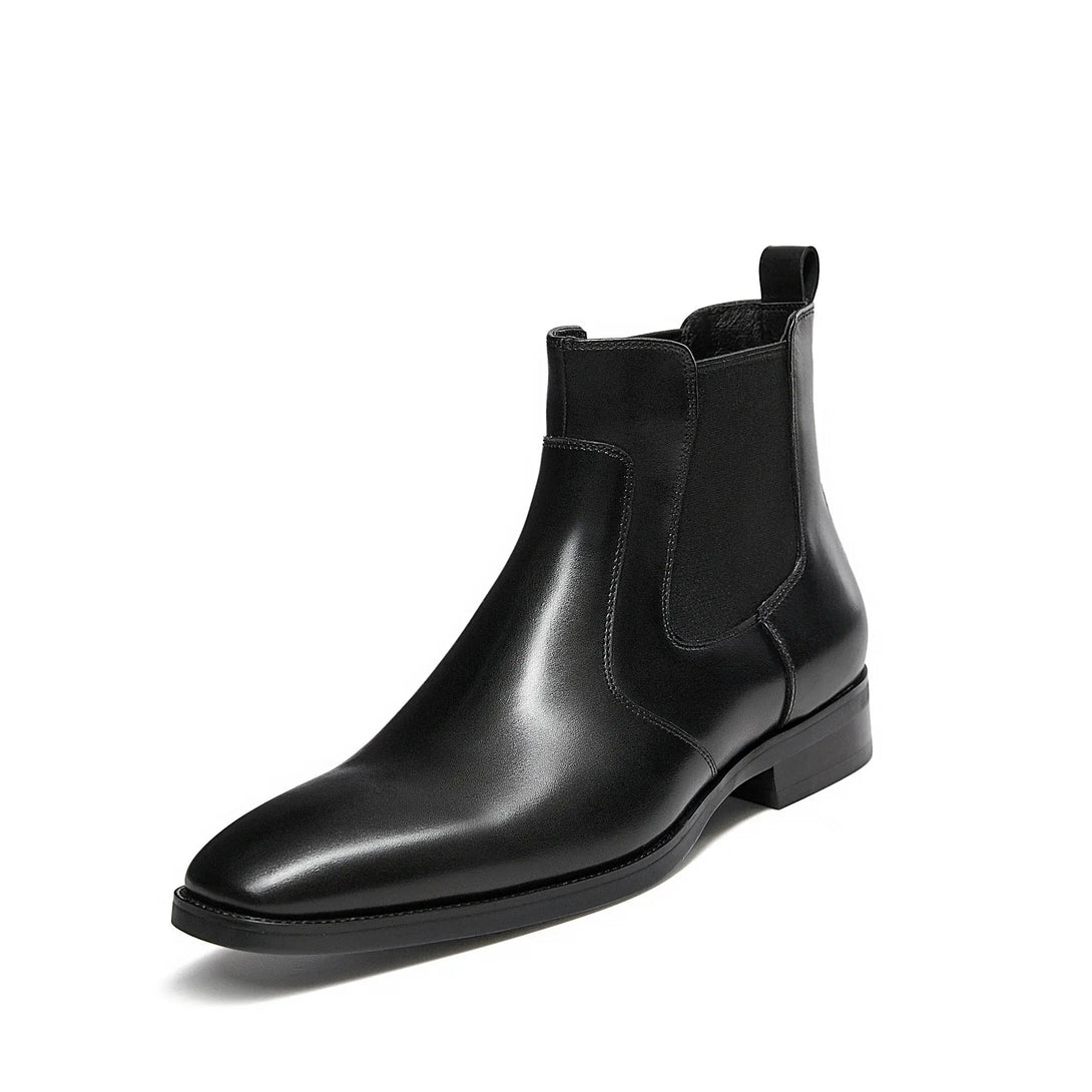 Gifennse Mens Dress Leather Chelsea Boots
