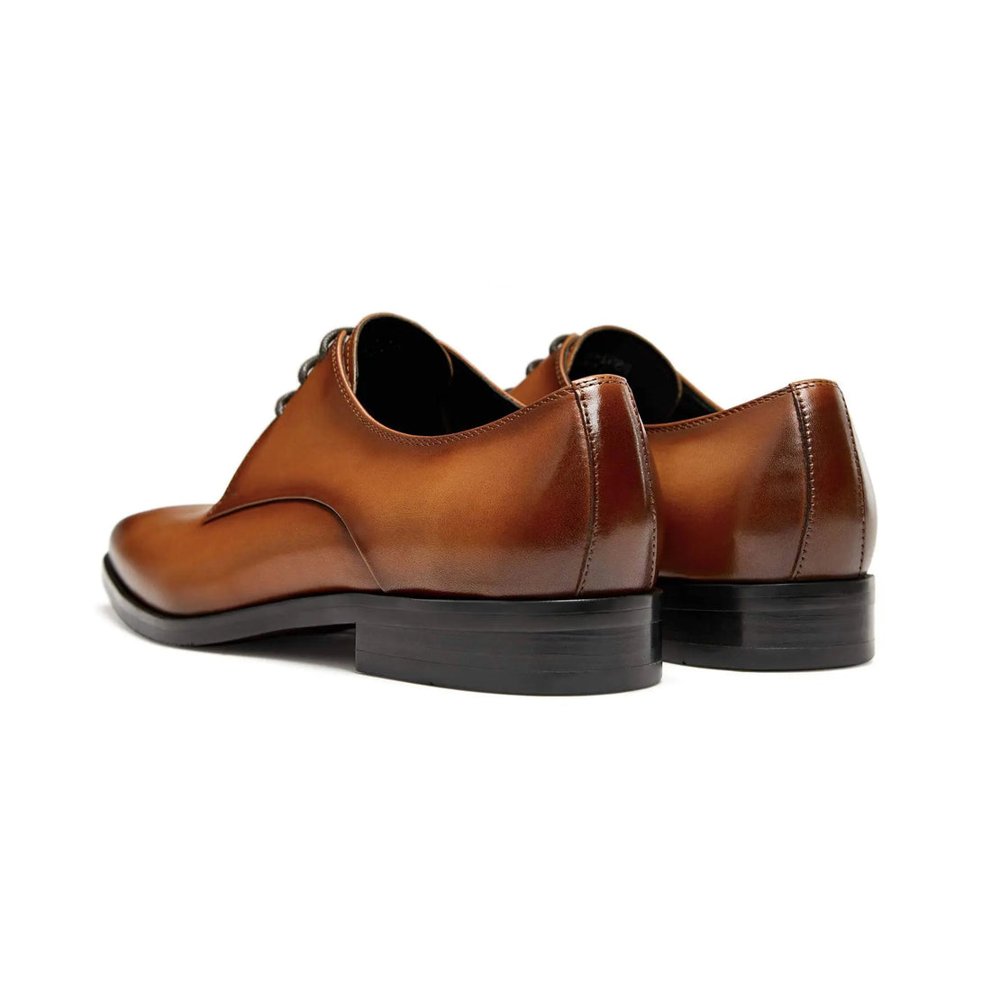 Gifennse Men's Oxford Genuine Leather Dress Shoes