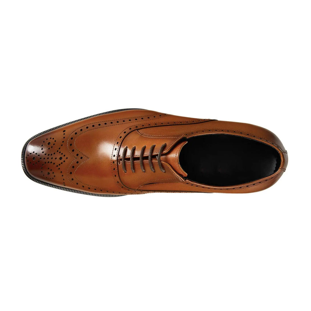 Gifennse Men’s Genuine Leather Classic Brogue Formal Shoes