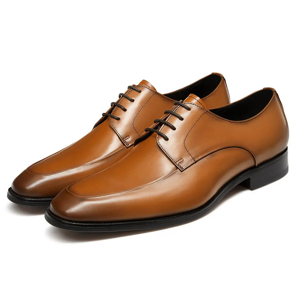 Gifennse Mens Black Oxford Style Shoes