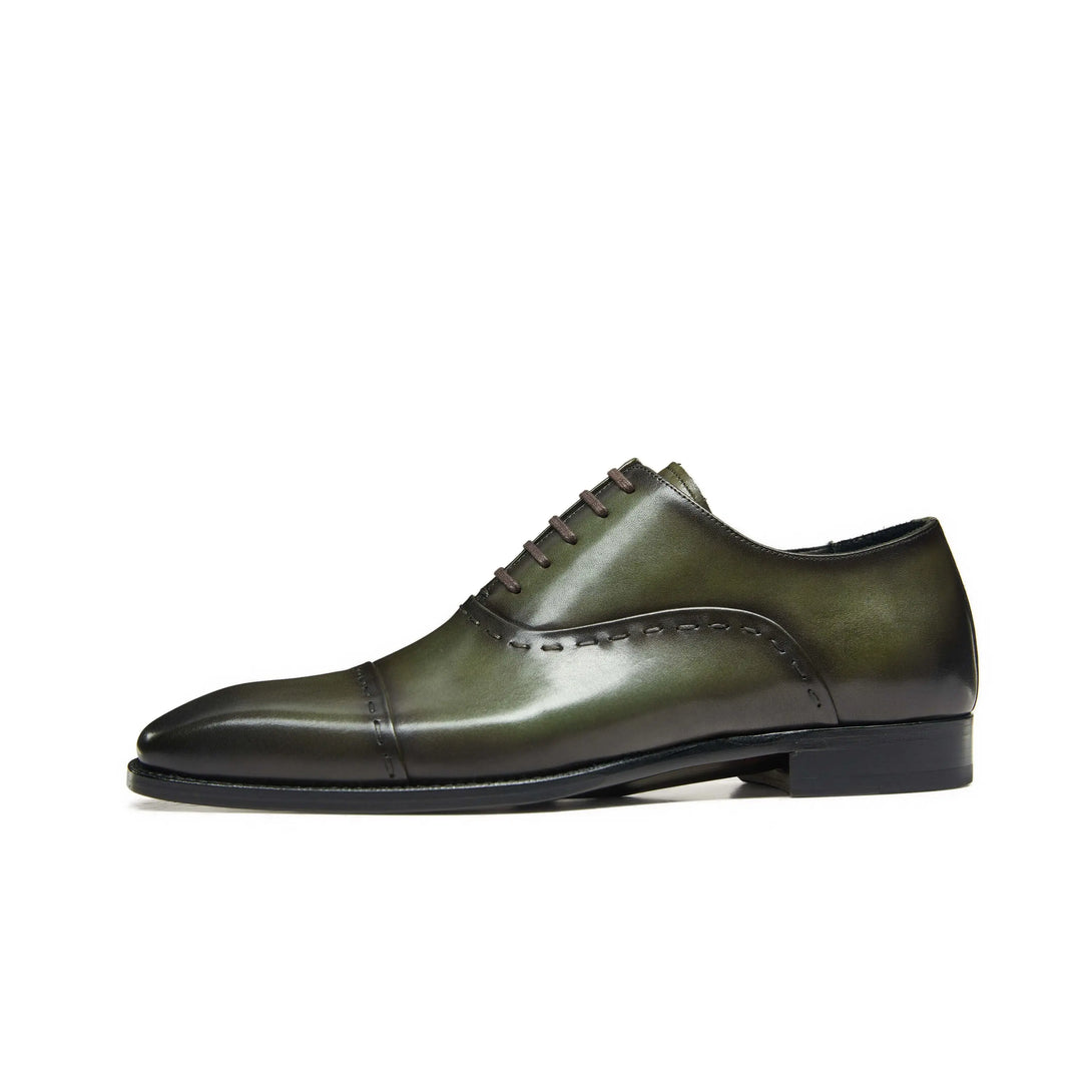 Hetschke Goodyear Leather Captoe Oxford Shoes