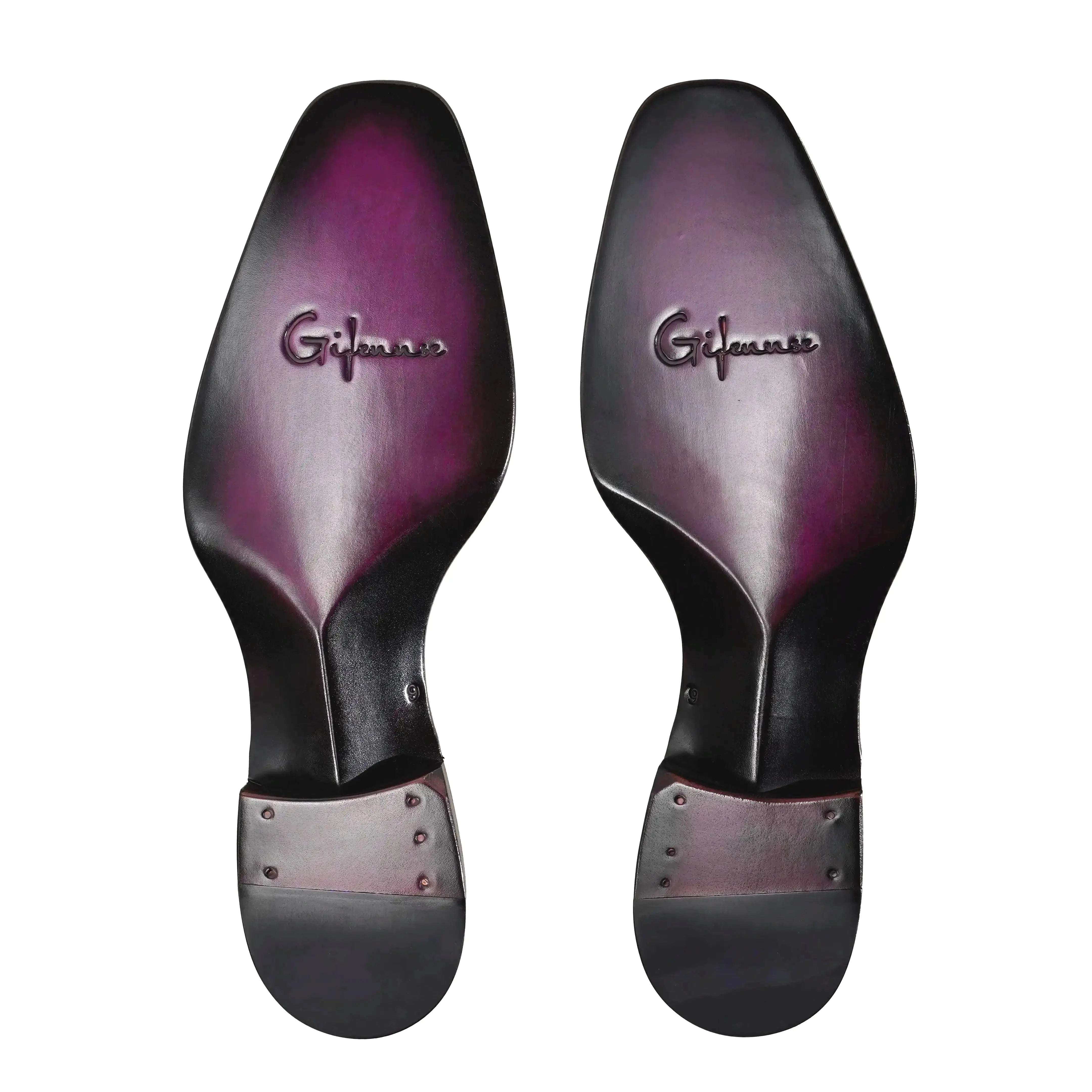 Hand-Dyed Two-tone stitching Oxford Gifennse