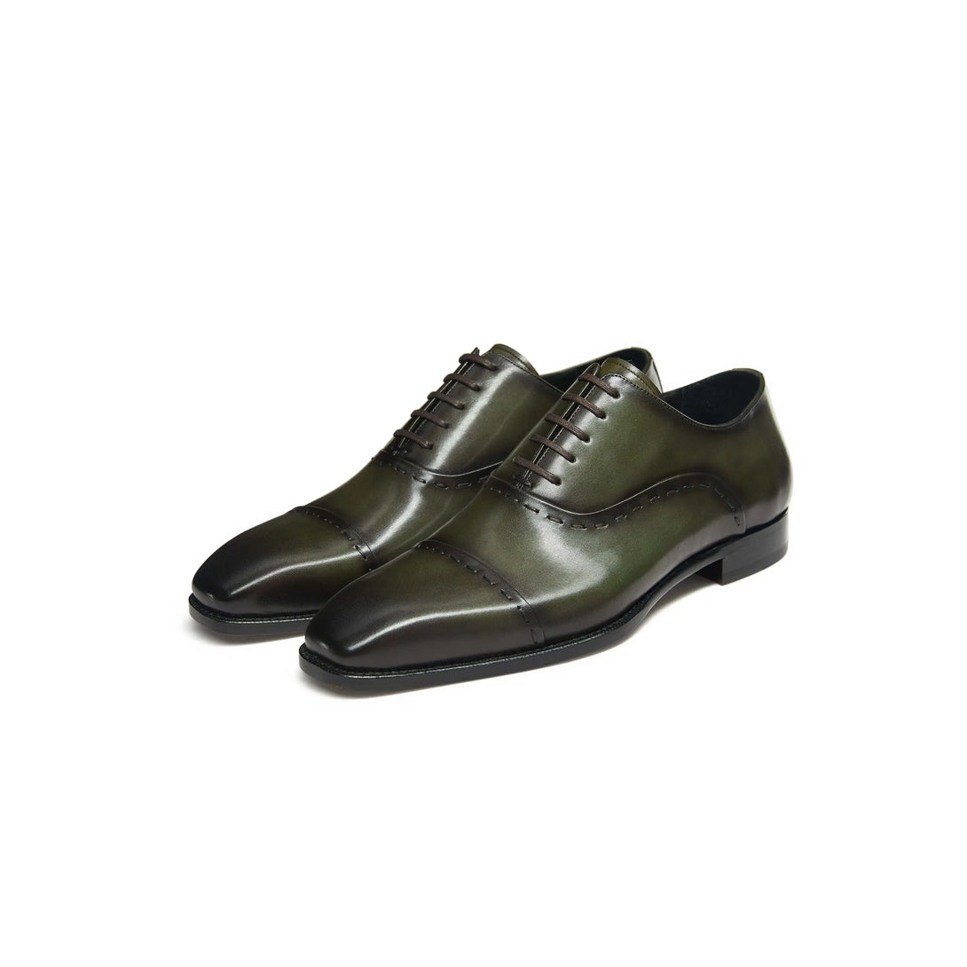 Hetschke Goodyear Leather Captoe Oxford Shoes