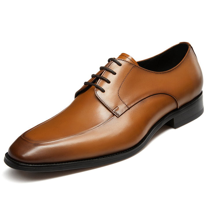 Gifennse Mens Black Oxford Style Shoes
