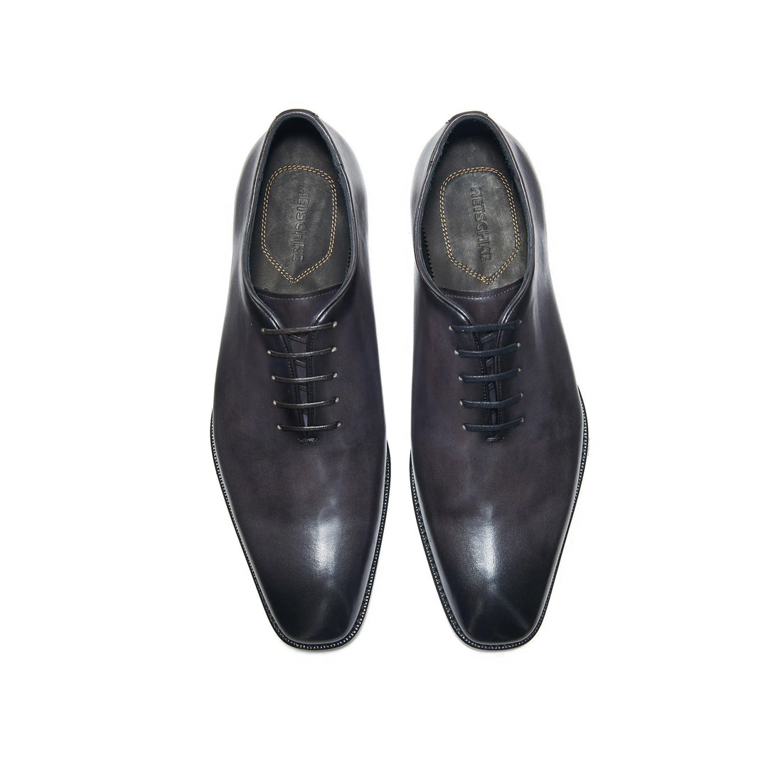 Hetschke Whole Cut Leather Oxford Goodyear Welted Shoes