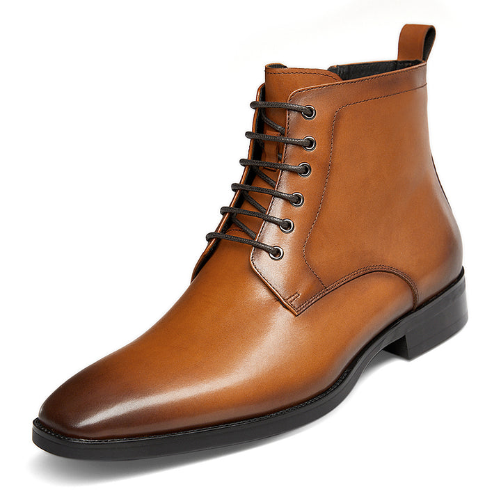 Mens Chukka Boots Mens Dress Boots Oxford Leather Boots Famal Chelsea Boots for Men