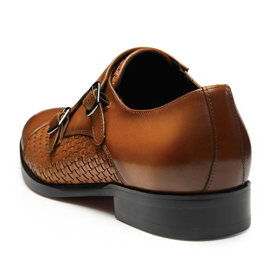 Gifennse Men‘s Lace Up Black Oxford Shoes