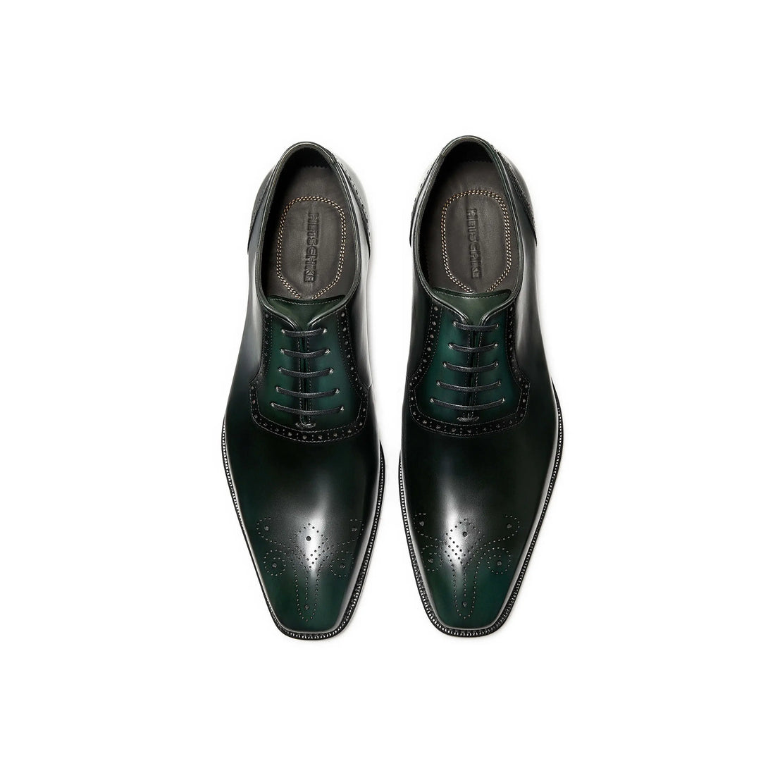 Hetschke Plain Adelaide Oxford with Winged Capto Goodyear Welted Shoes