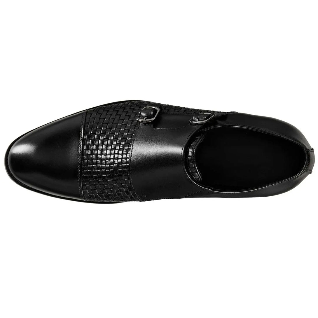 Gifennse Men‘s Lace Up Black Oxford Shoes