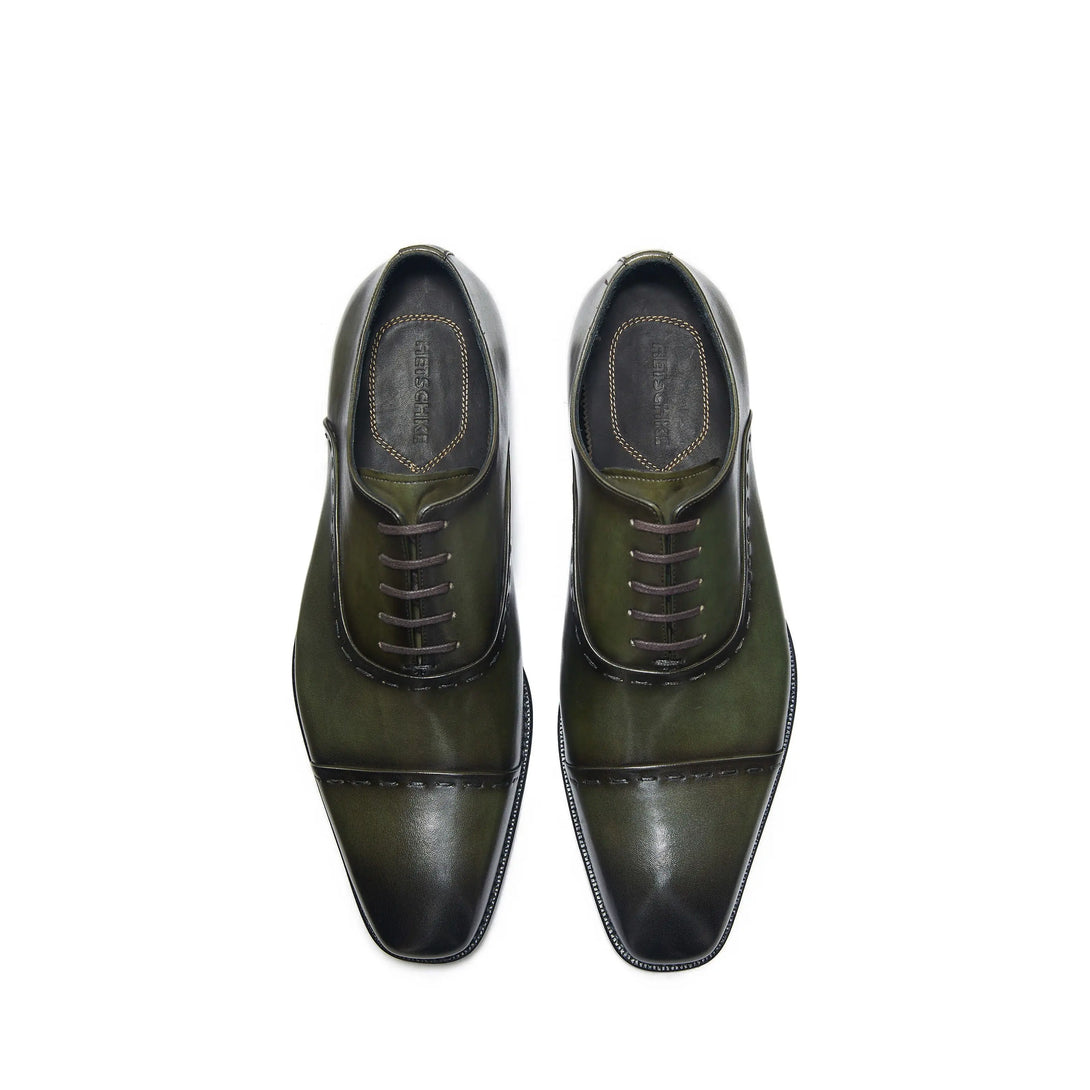 Hetschke Goodyear Leather Captoe Oxford Shoes