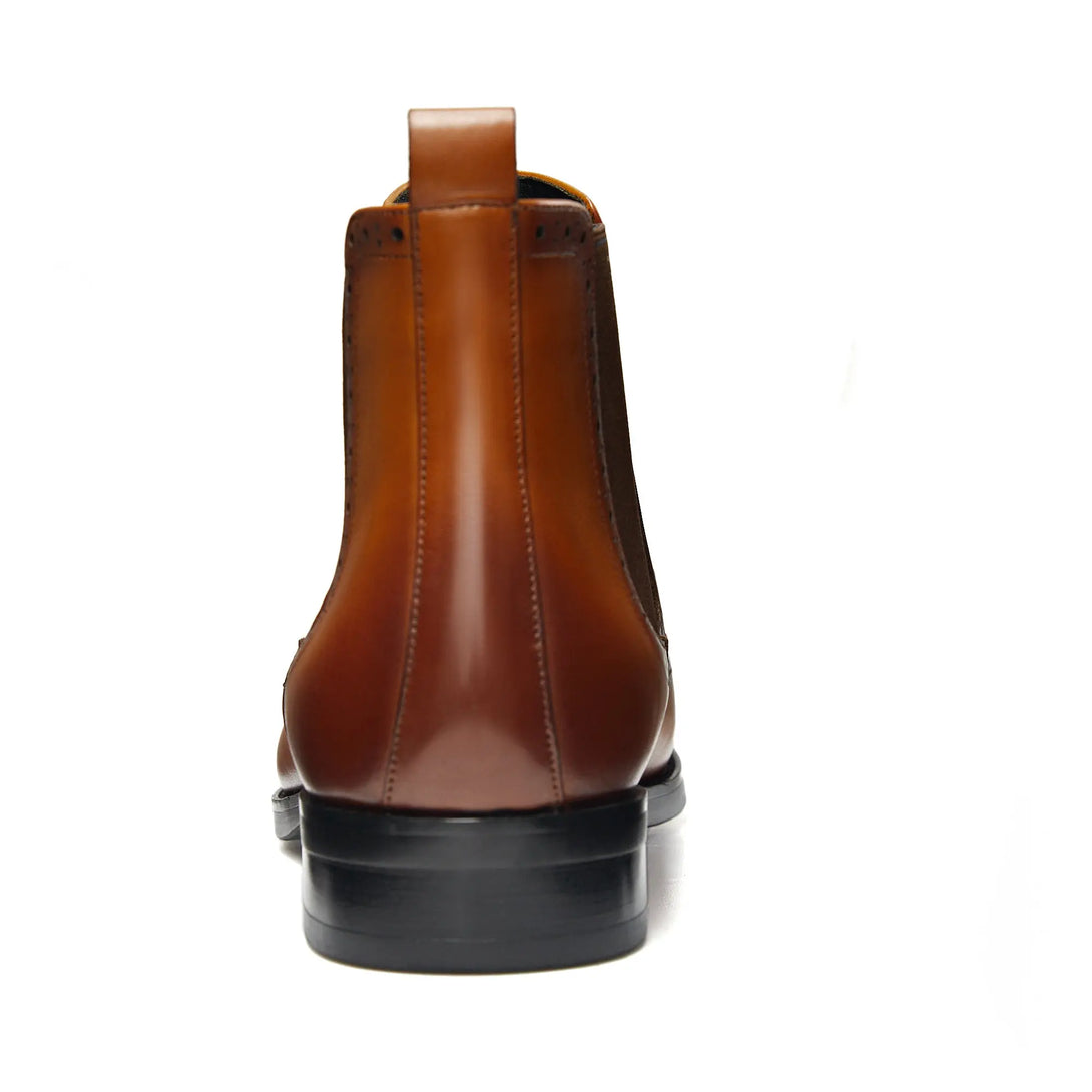 Mens Chelsea Boots Mens Genuine Leather Dress Boots