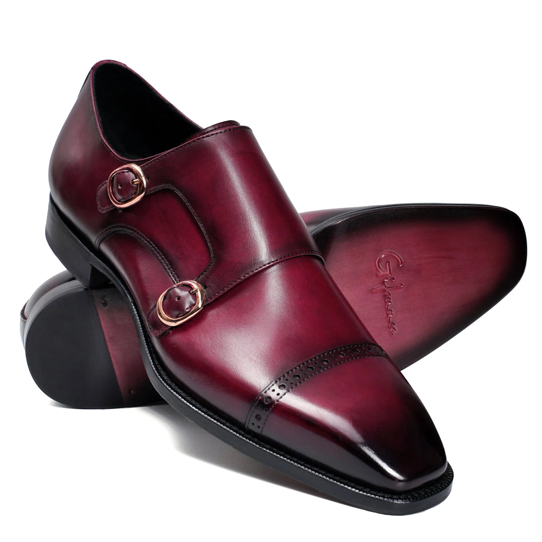 Hetschke® Double Buckle Monk Shoes Hetschke