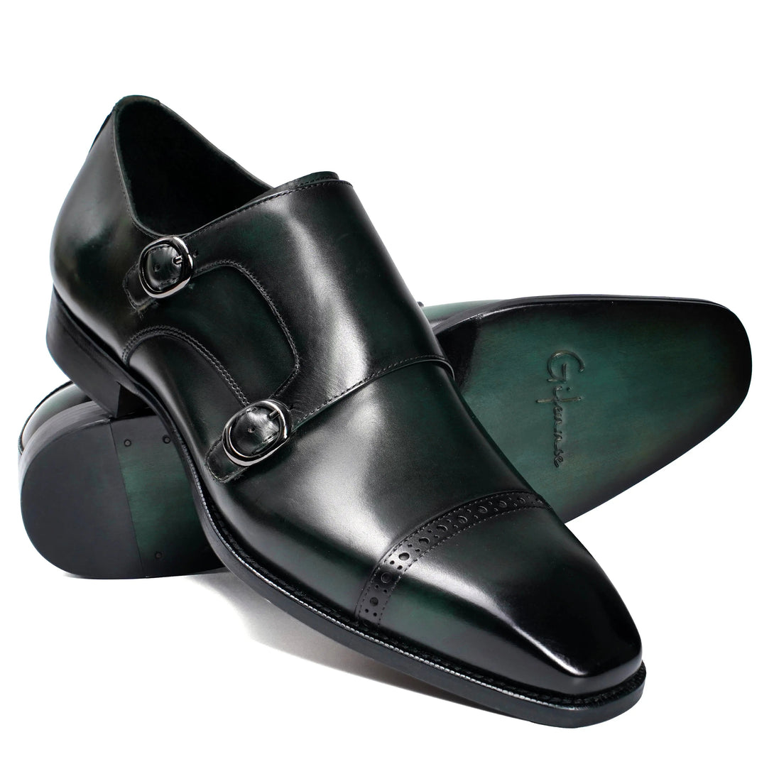 Hetschke® Double Buckle Monk Shoes Hetschke