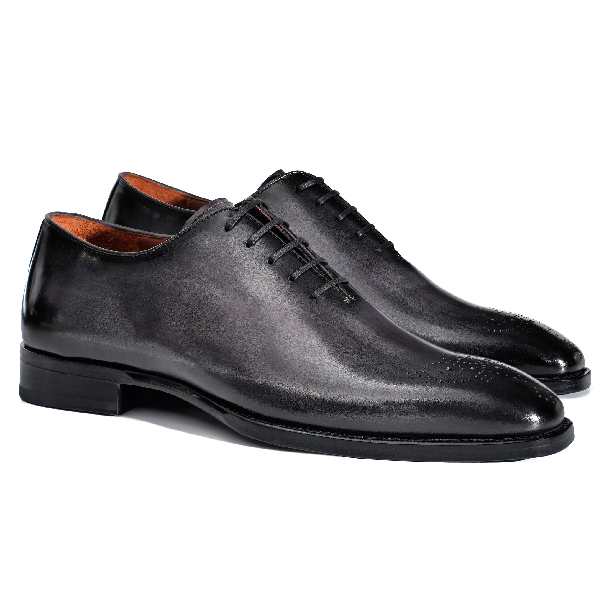 Hand-Dyed Whole Cut Brogue Oxford Gifennse