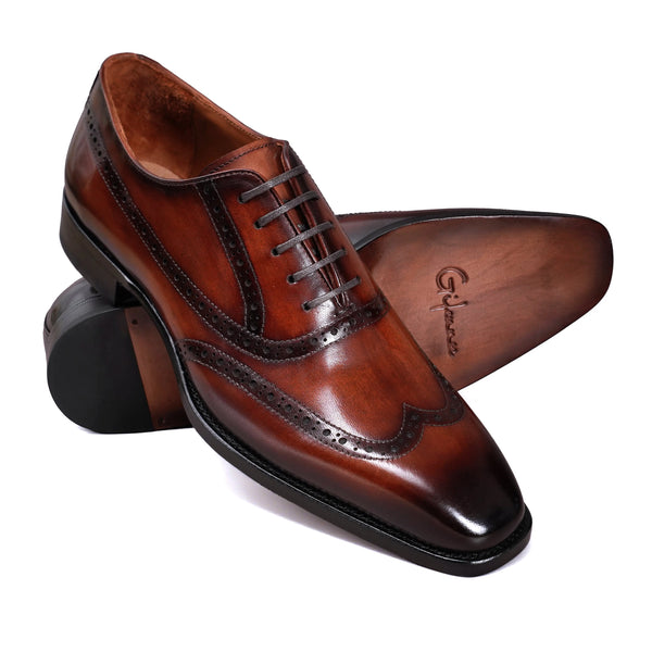 Hand-Dyed Brogue Oxford Gifennse