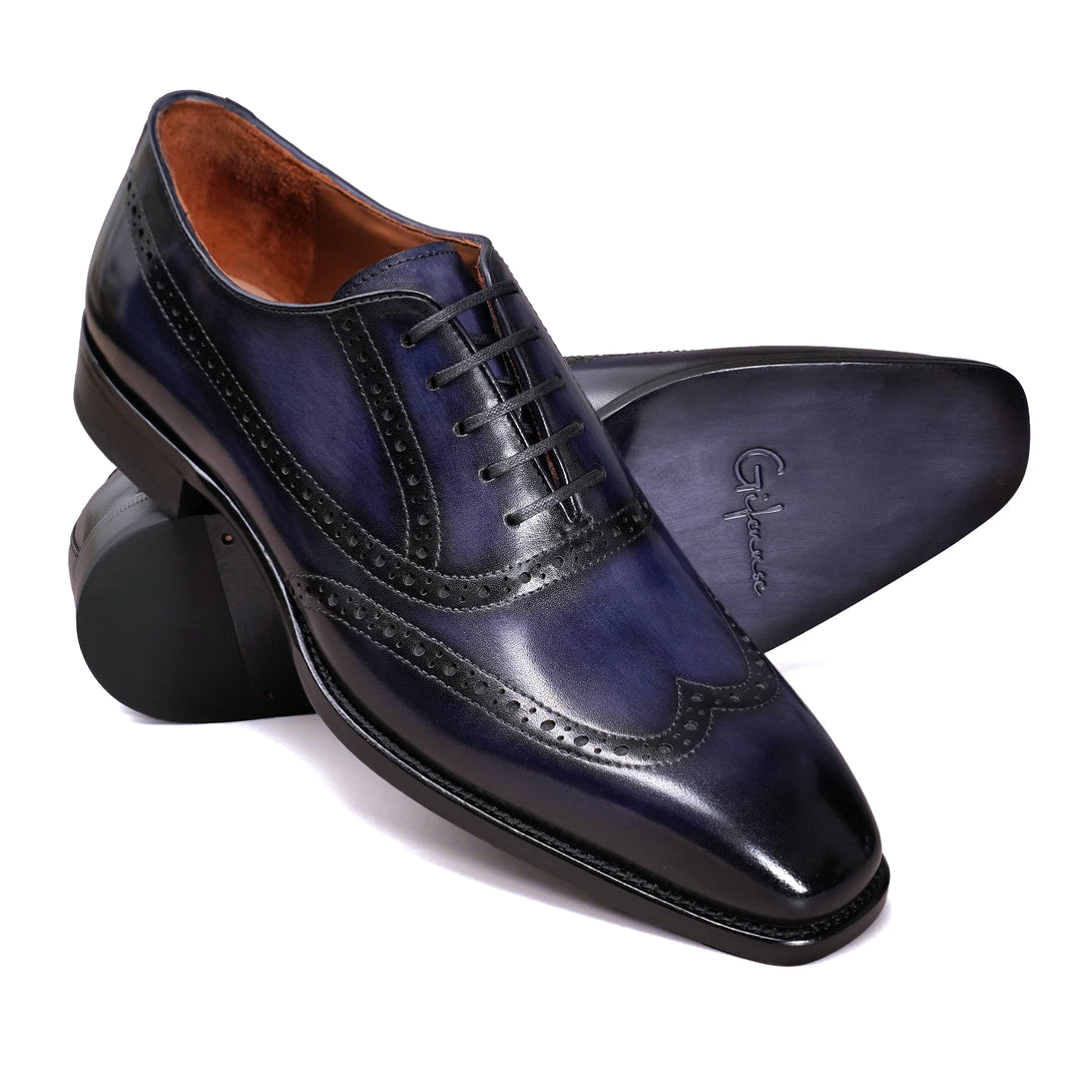 Hand-Dyed Brogue Oxford Gifennse