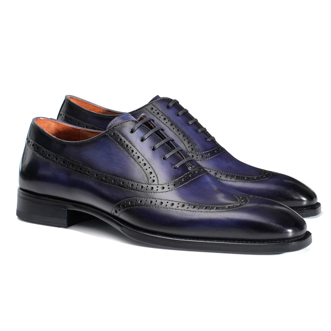 Hand-Dyed Brogue Oxford Gifennse