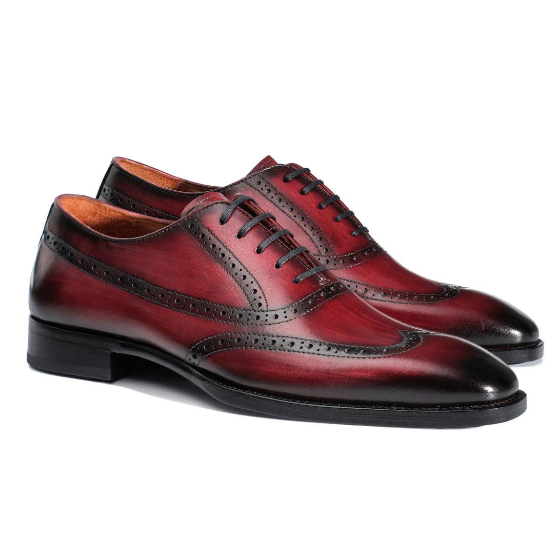 Hand-Dyed Brogue Oxford Gifennse