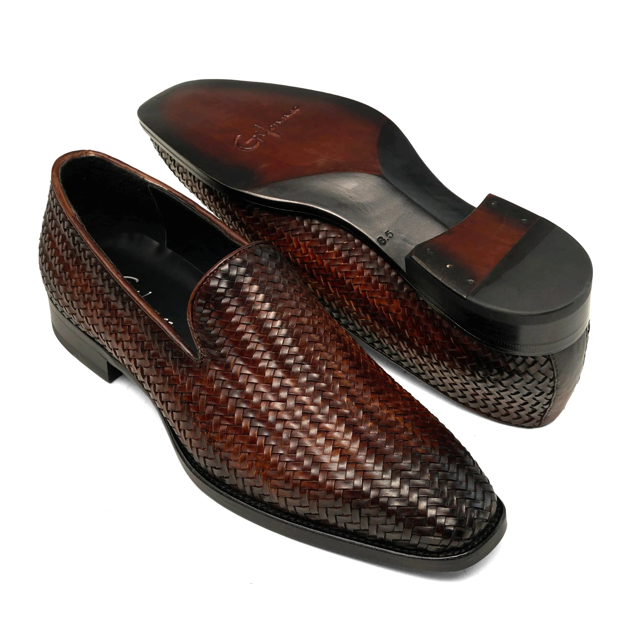Hand Painted Woven Loafer Gifennse