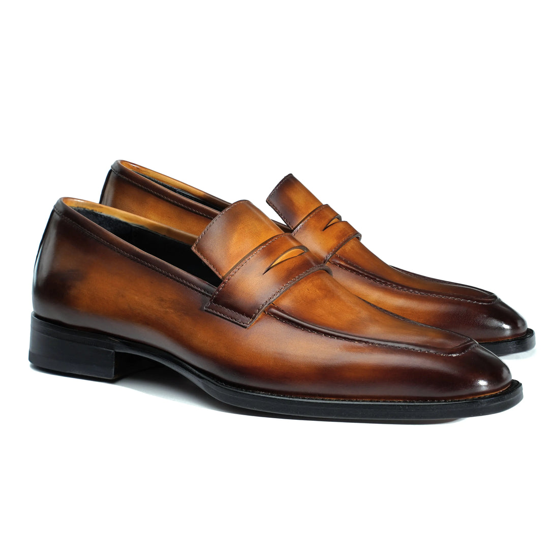 Hand-Dyed Penny Loafer Gifennse