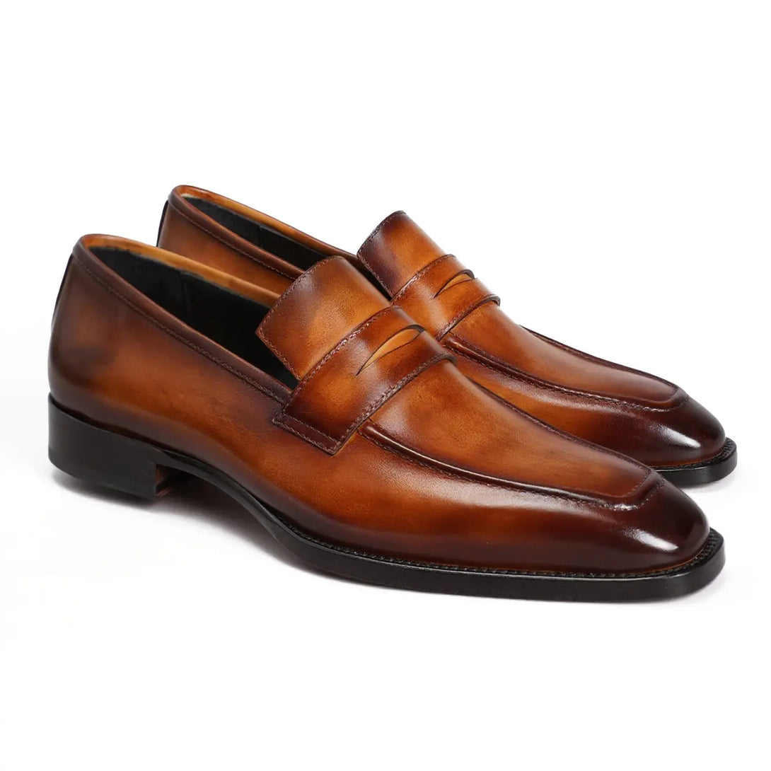 Hand-Dyed Penny Loafer Gifennse
