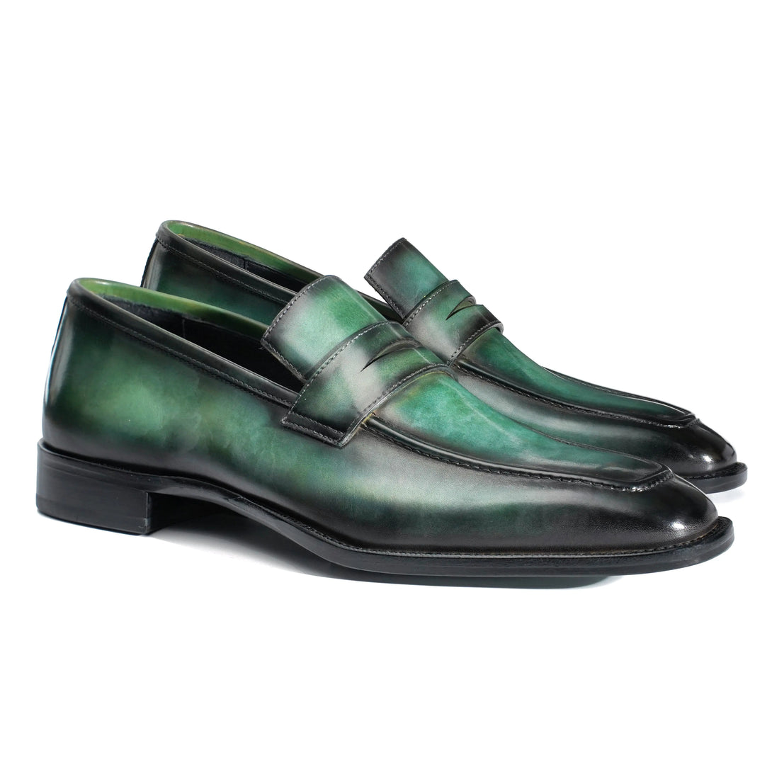 Hand-Dyed Penny Loafer Gifennse