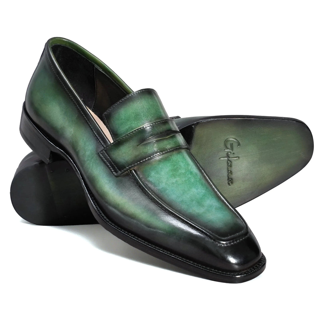 Hand-Dyed Penny Loafer Gifennse