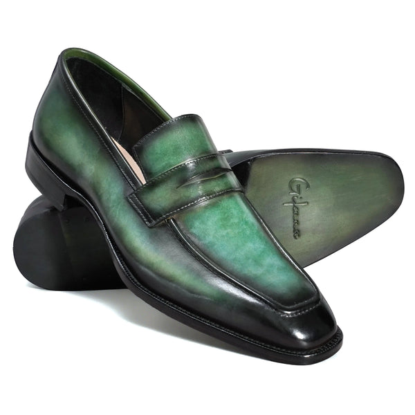 Hand-Dyed Penny Loafer Gifennse