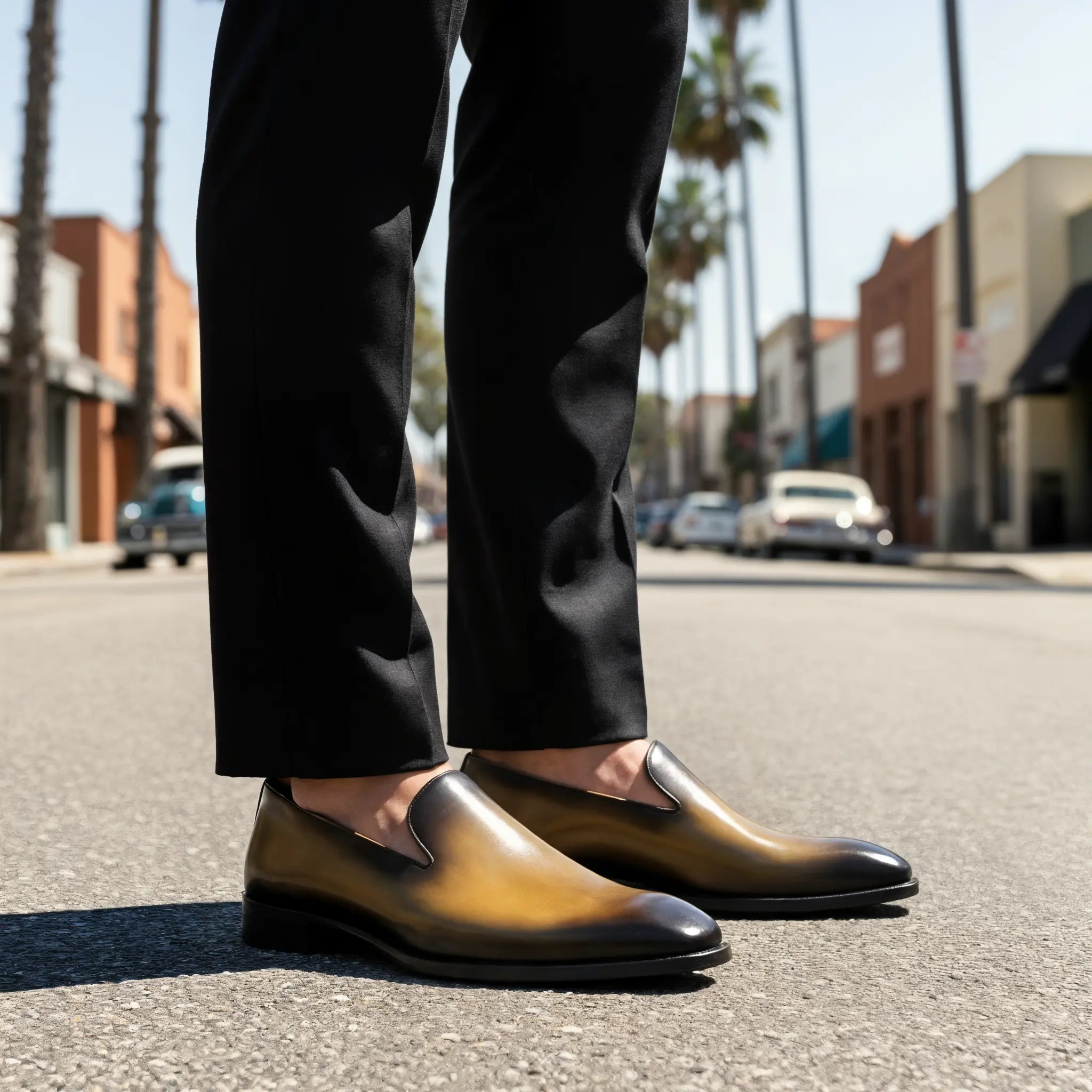 Hand-Dyed Loafer Gifennse
