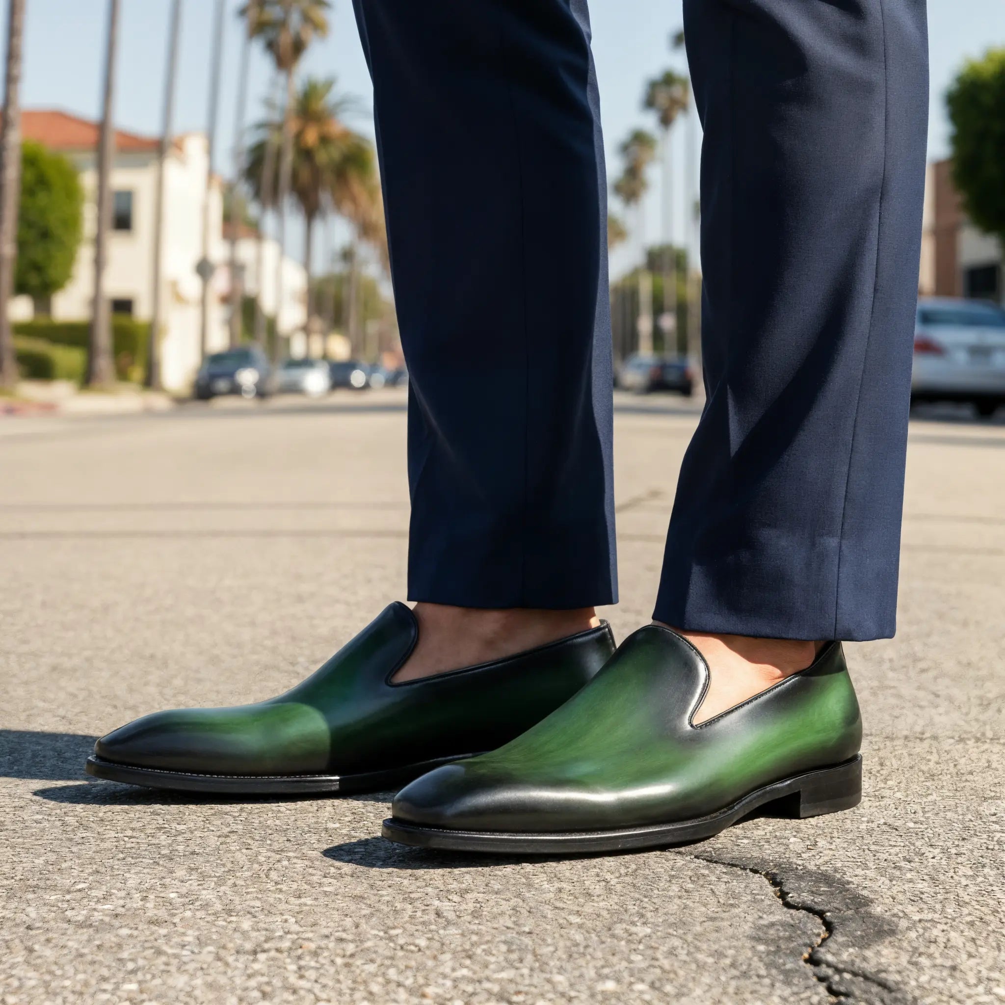 Hand-Dyed Loafer Gifennse